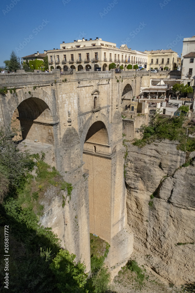 famous Puente Nuevo in Ronda