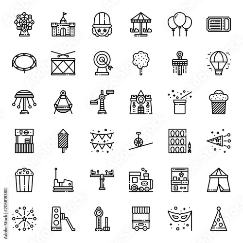 amusement park icon