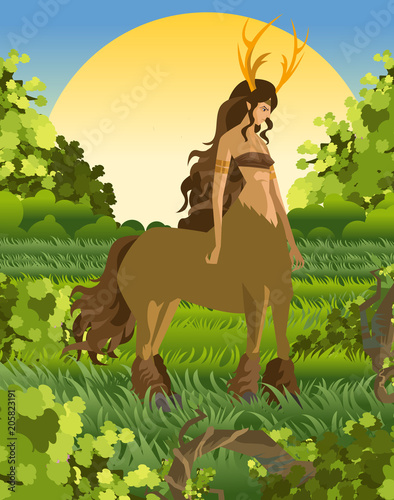 centaur dryad mythology woman