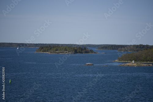 The outer archipelago of Stockholm a tranquil day in spring © Hans Baath