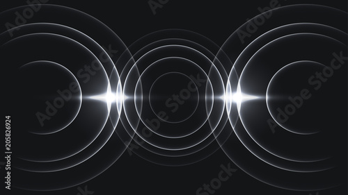 minimal three cycles sound wave