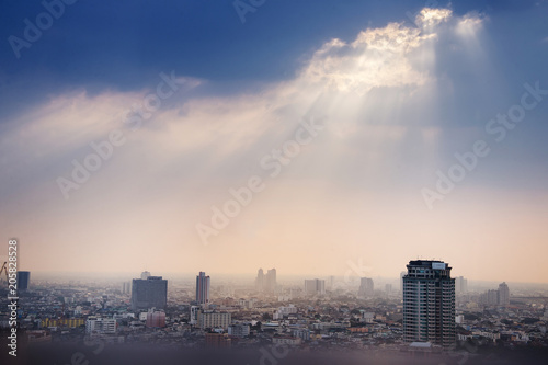 Light & shade of Bangkok Cityscape