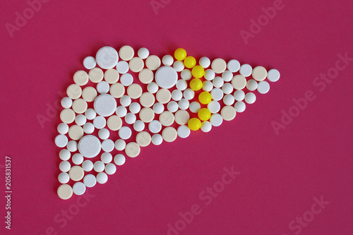 Pills  to form in the liver
