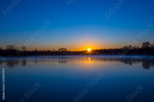 Sunrise Over Kellogg Lake