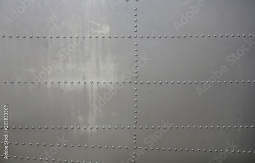 Metal surface of military Armored.