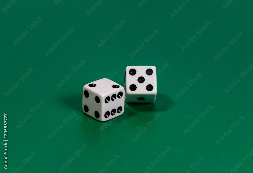 Nicknames of dice in the game of craps