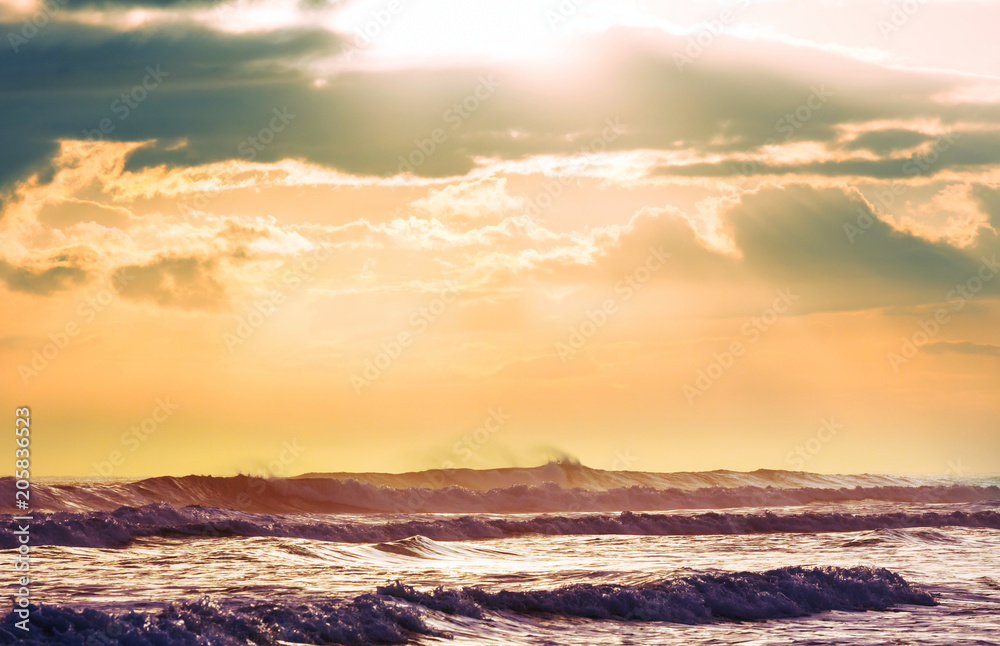 Obraz premium Sea sunset