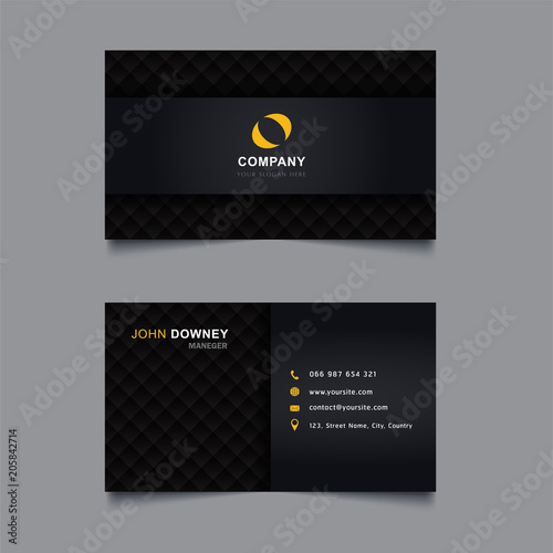 Modern Creative Business Card Template Double sided