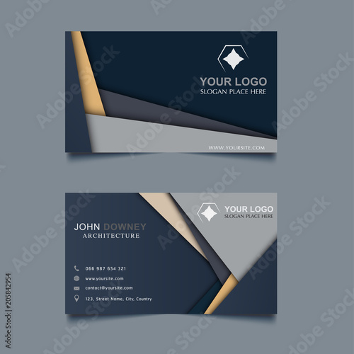 Modern Creative Business Card Template Double sided