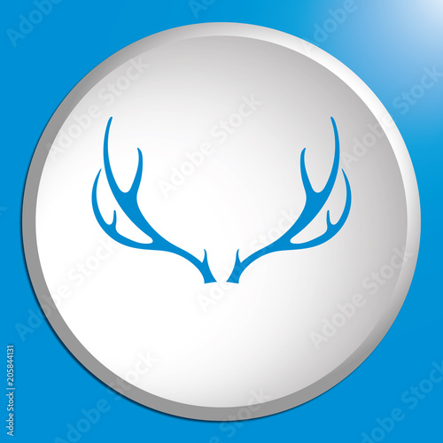 Hunting club logo icon
