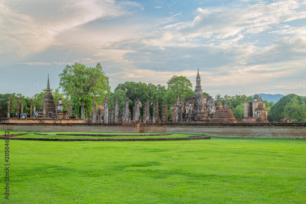 Sukhothai historical park Thailand