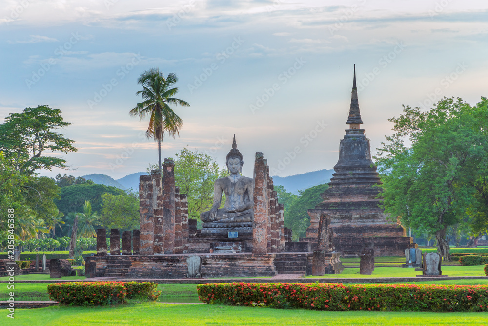 Obraz premium Sukhothai historical park Thailand