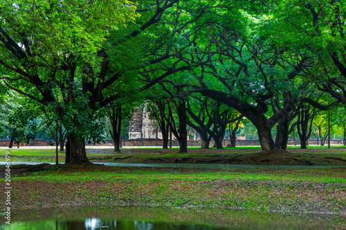 Sukhothai historical park Thailand