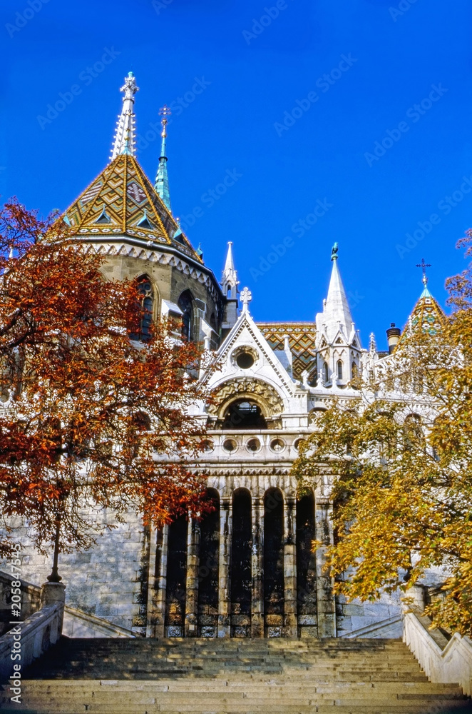 Naklejka premium Matthias Church, Budapest
