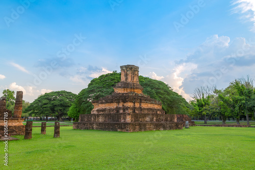 Sukhothai historical park in Thailand