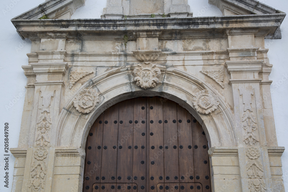 San Jose Church Door, Grazalema