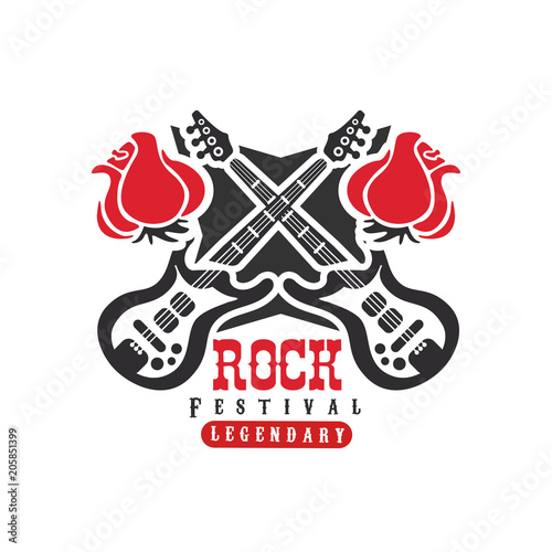 Rock festival logo