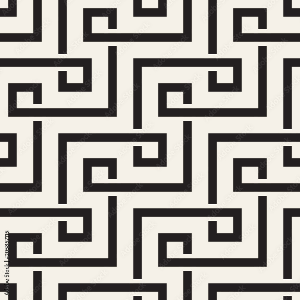 Vector seamless pattern. Modern stylish abstract texture. Repeating geometric tiles.. Vector seamless pattern. Modern stylish abstract texture. Repeating geometric tiles..