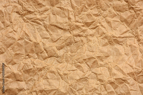 wrinkled brown paper texture