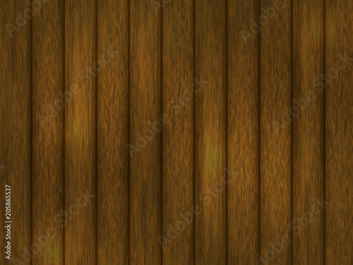 wooden background. Realistic wood texture of brown color. vector illustration.