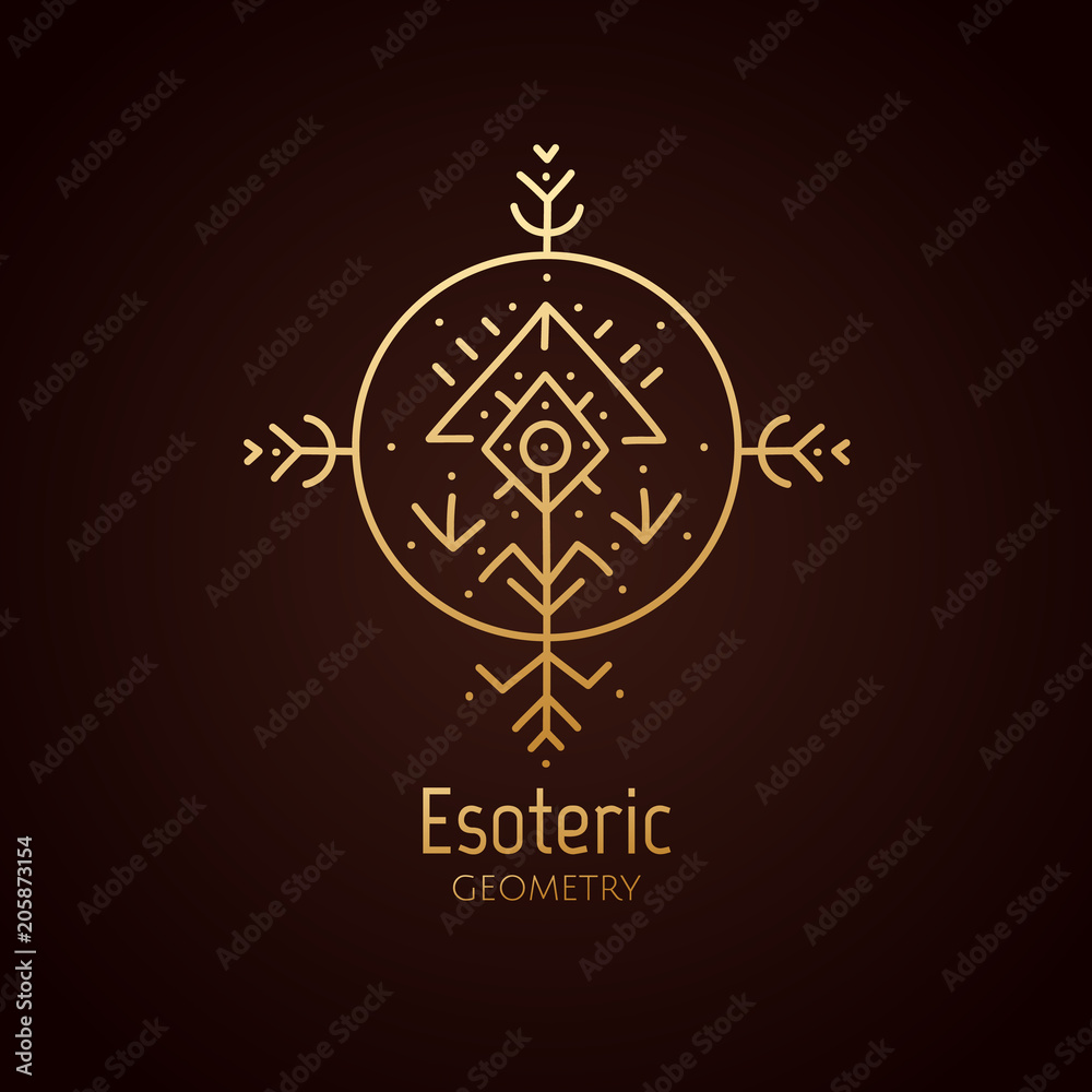 Fototapeta premium Sacred abstract nature