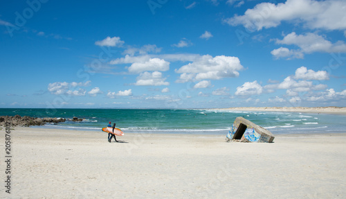 Foto Surfeurs, pointe de la Torche