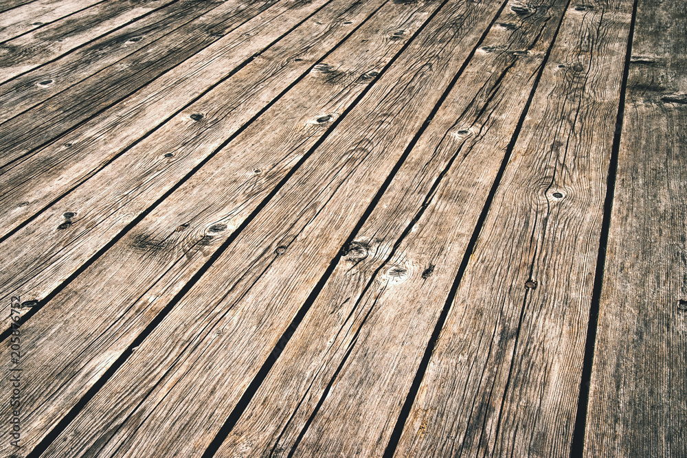 old dark wood floor in perspective old dark wood floor in perspective