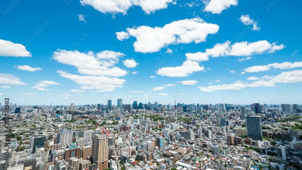 東京風景・タイムラプス