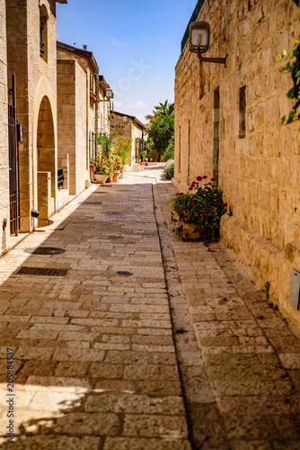 Fototapeta Naklejka Na Ścianę i Meble -  Jerusalem Israel Yemin Moshe