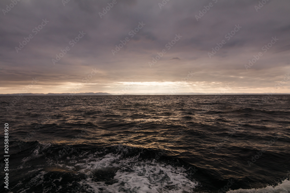 The Barents Sea on a cloudy day