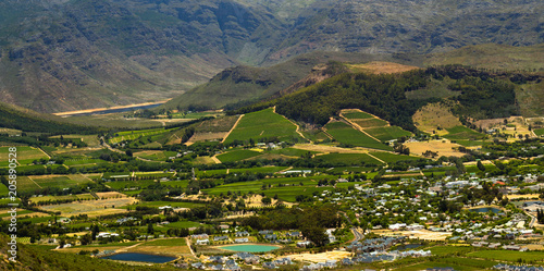 Wine farms, Western Cape, South Africa