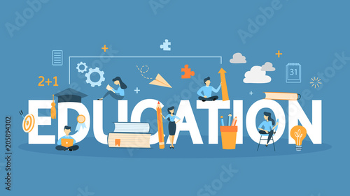 Education concept illustration.