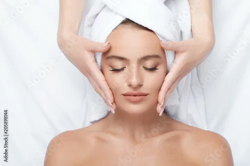 Obraz Beautiful girl in spa