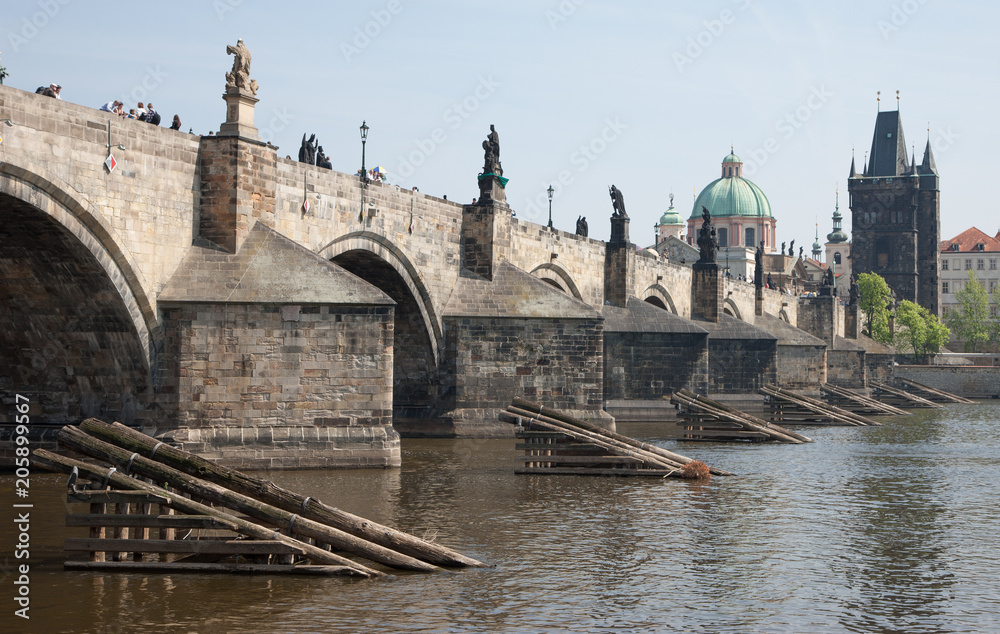 Prague View of the Charles Bridge