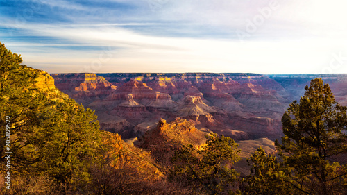 Scenic view of the Grand Canyon