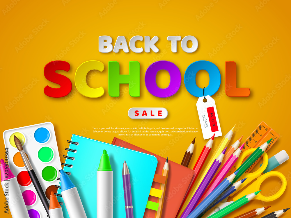 School Supplies on Sale