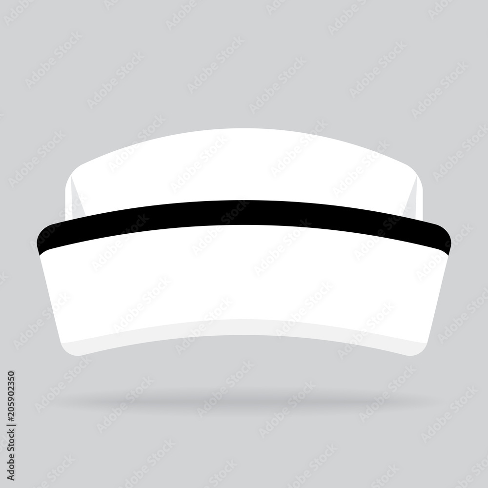 nurse hat isolated on background nurse hat isolated on background