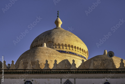 Domes of mosque at El Hamel near Bou Saada, Algeria