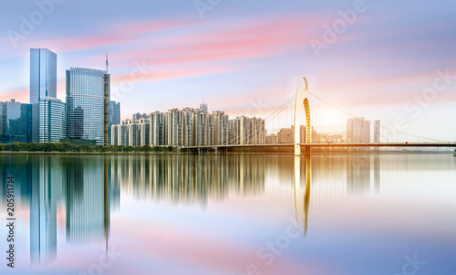 Modern metropolis skyline, guangzhou, China © onlyyouqj