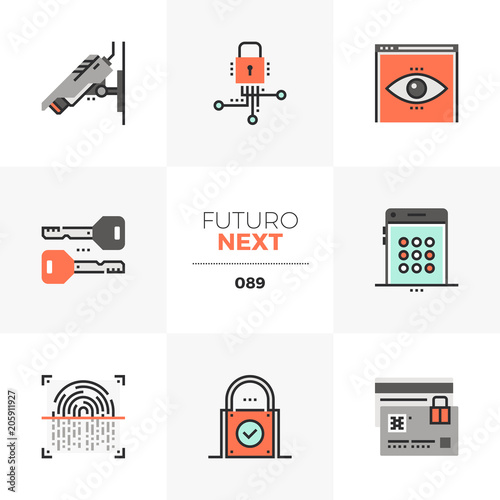 Privacy Protection Futuro Next Icons