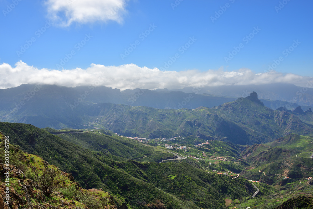 Naklejka premium Gran Canaria scenery, Spain