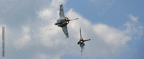 combat aérien bannière photo