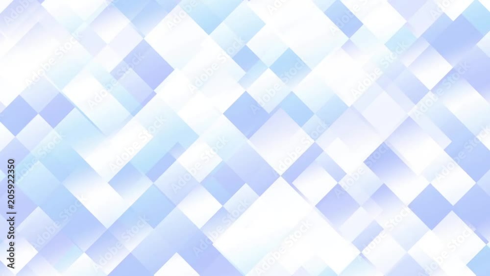 Fast flickering transparency squares. Polygonal pixel art style. Looping footage.