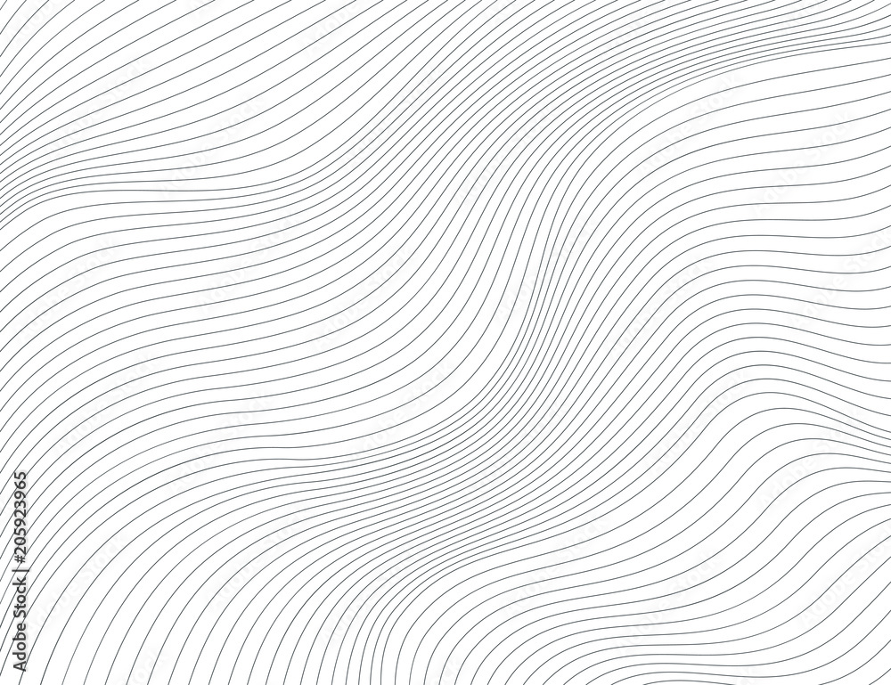 Wavy vector background Stock Vector | Adobe Stock