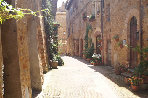 Fototapeta Naklejka Na Ścianę i Meble -  The medieval town of Pienza, Italy