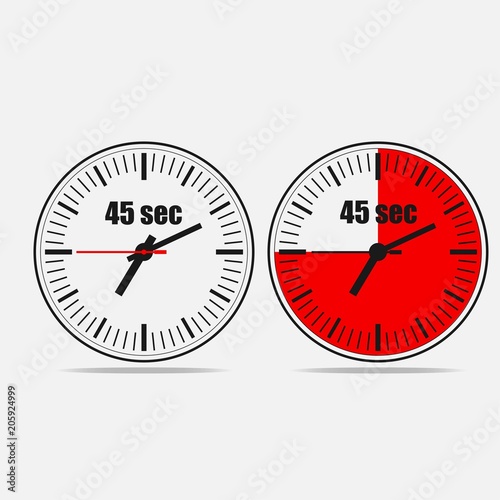 45 seconds