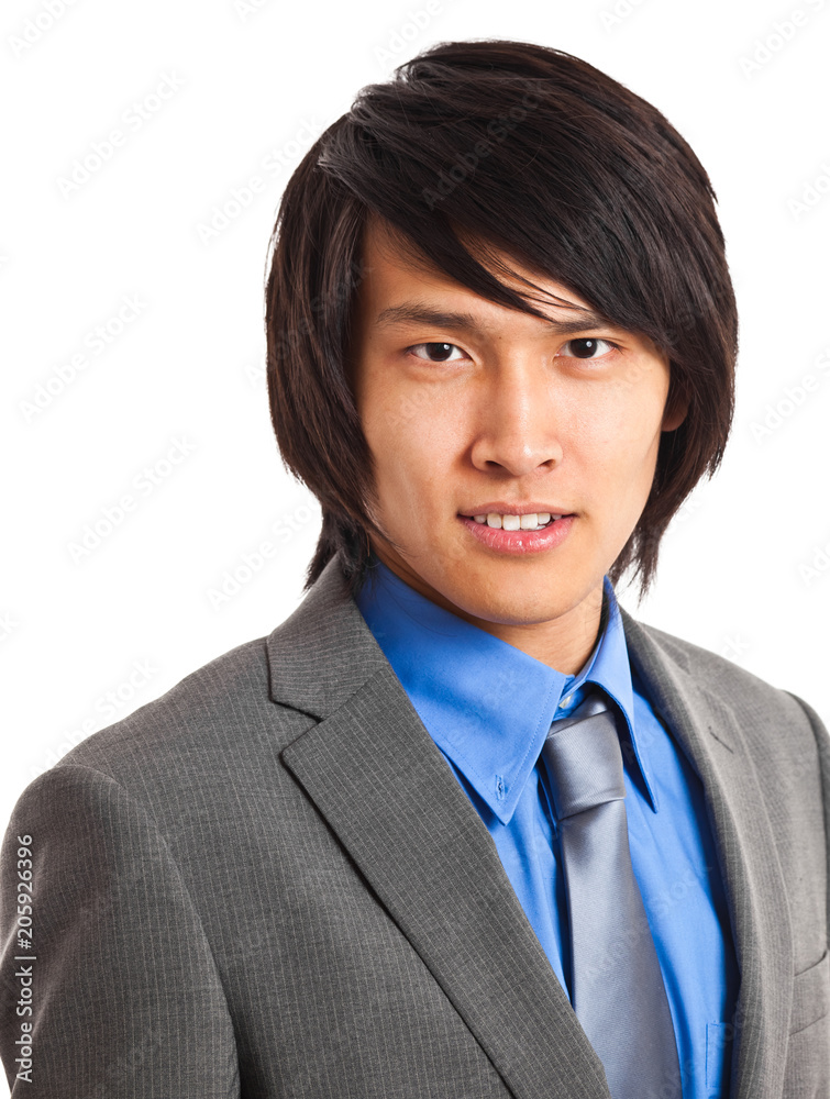 Asian young manager isolated on white Asian young manager isolated on white