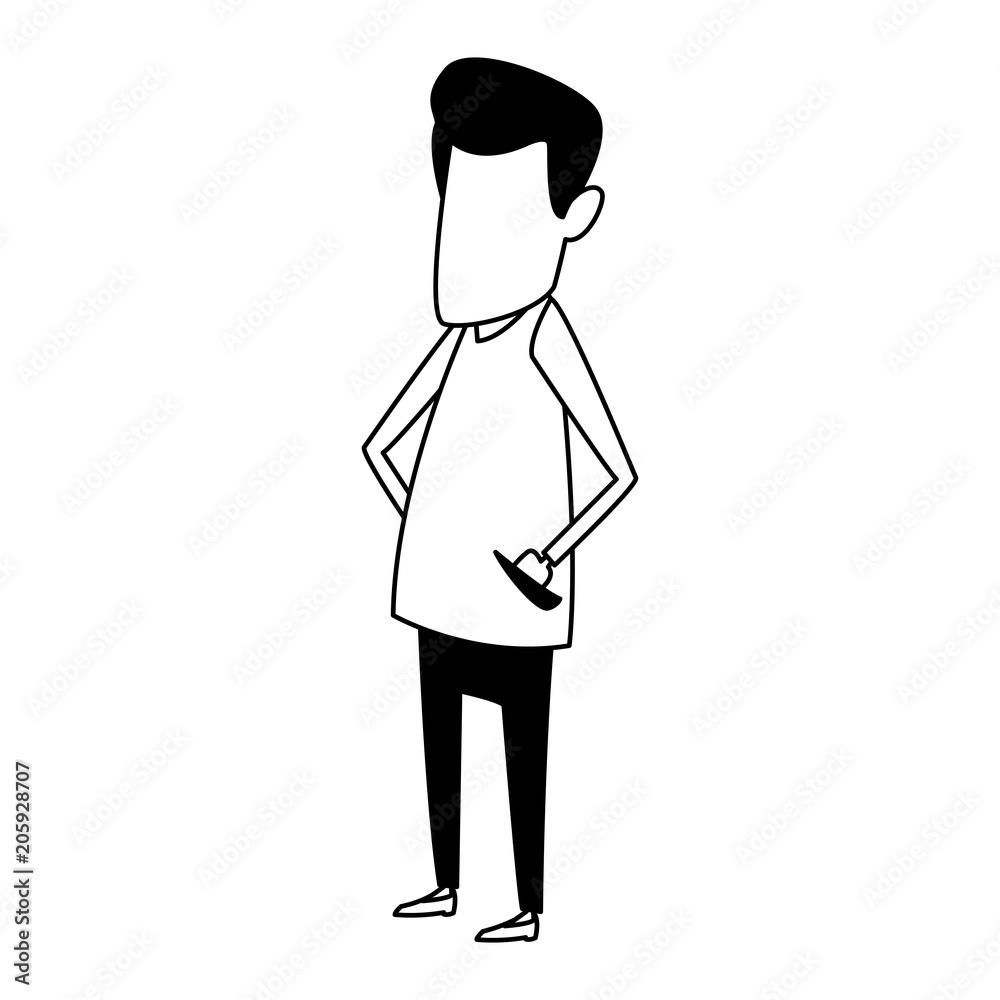 Cute male doctor cartoon vector illustration graphic design Cute male doctor cartoon vector illustration graphic design