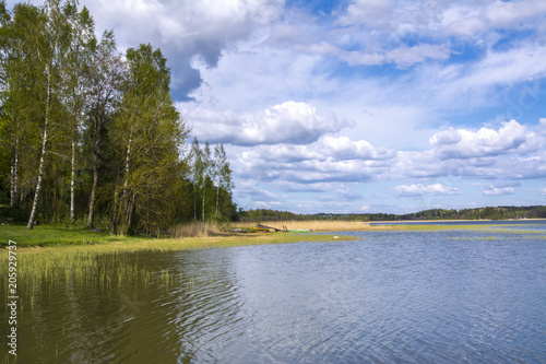 Beautiful coastal view, Gulf of Finland, Majvik, Kirkkonummi, Finland