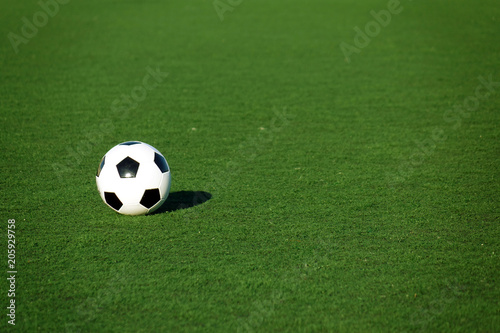 Football on a green field © andreysha74
